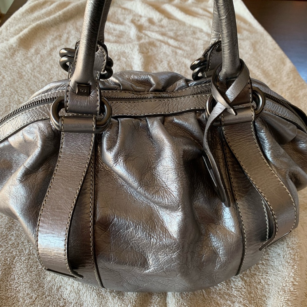 Francesco Biasia silver hobo - gently used